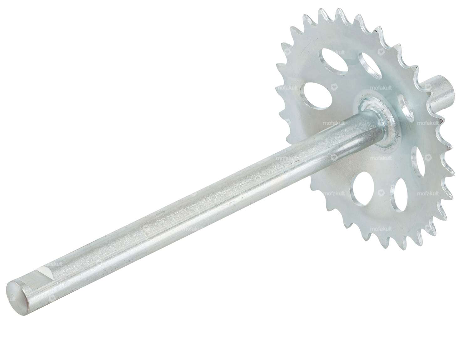 Pédalier avec couronne galvanisé | Puch Supermaxi LG1, LG2 (Kat) Carousel Image 2