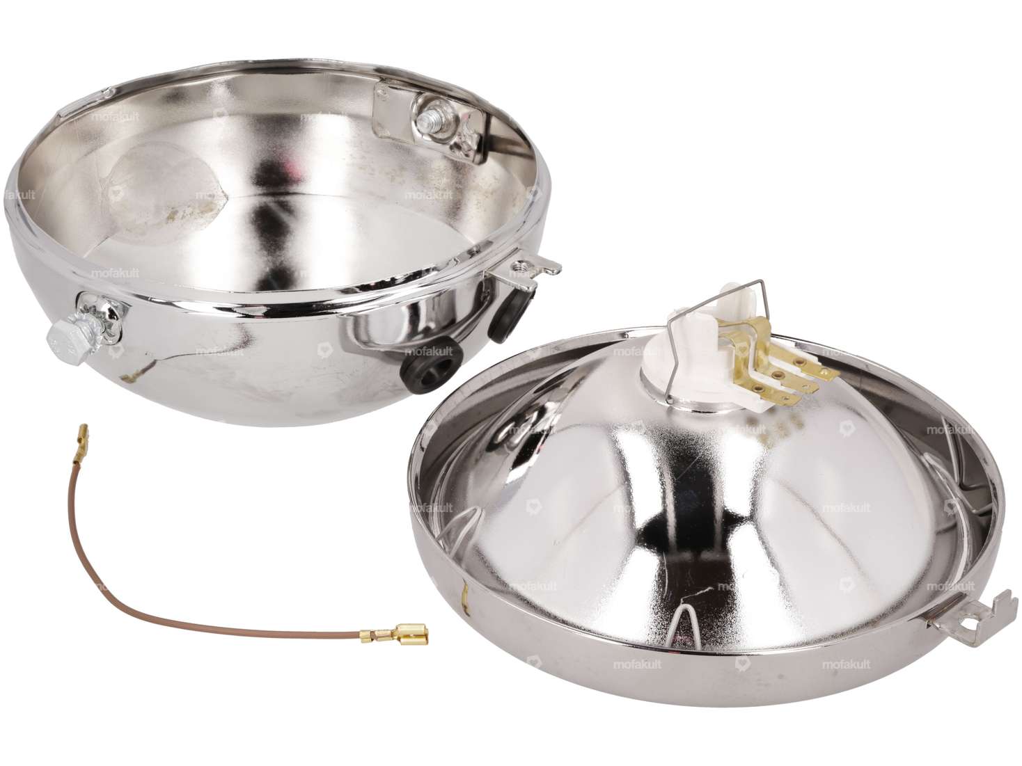 GUIA Scheinwerfer rund Ø 18 cm Chrom Carousel Image 3