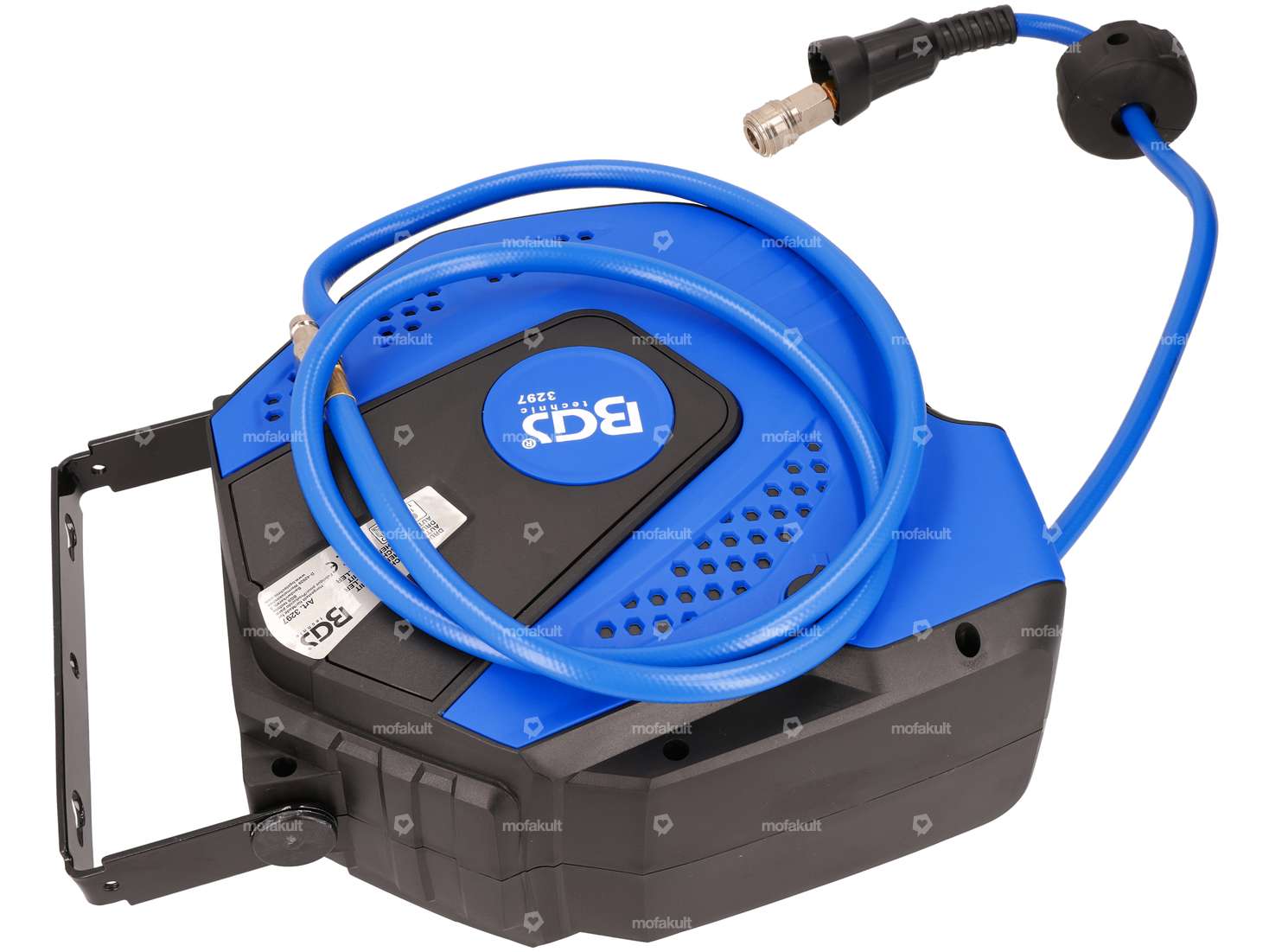BGS Druckluftschlauch Aufroller Wandmontage 10m / 1/4" Anschluss Carousel Image 2