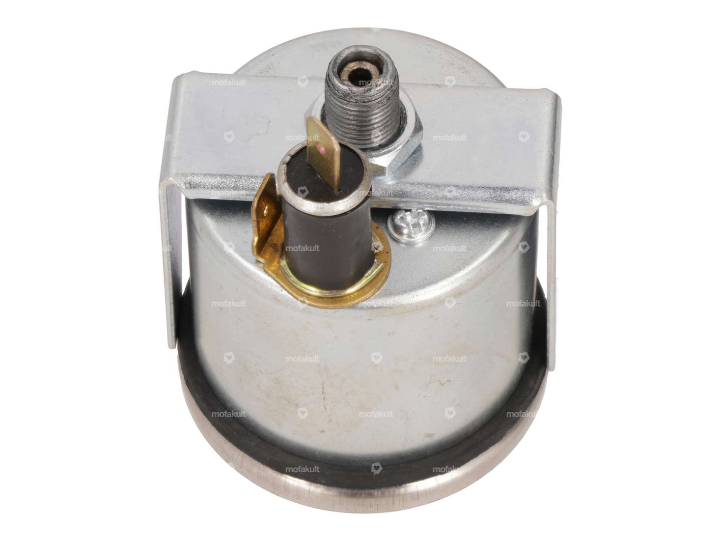 Tachimetro 80 km/h Ø 48 mm illuminato (quadrante bianco) Carousel Image 3