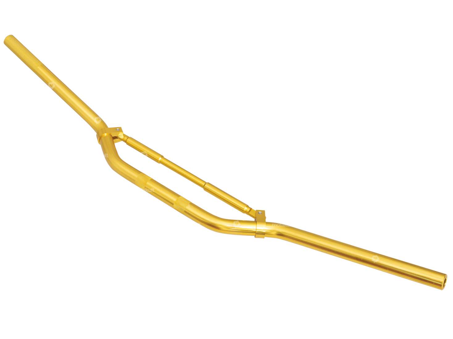 Racing handlebar fork plate 9 cm / wide gold Carousel Image 2