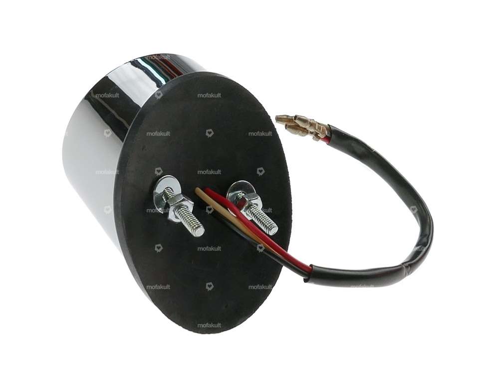 Fanale posteriore "Iowa" cromato Carousel Image 3