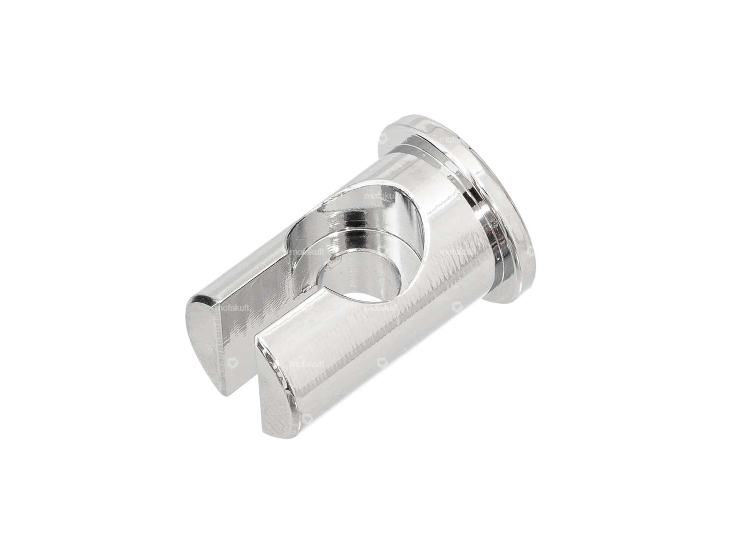 66HEROES Aufnahme Bremskabel Alu verchromt Carousel Image 1