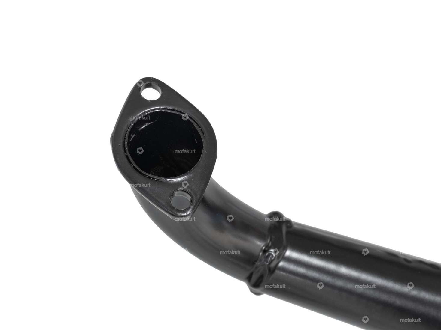 HOMOET Auspuff P8 Spezial schwarz | Puch (schräger Auslass) Carousel Image 2