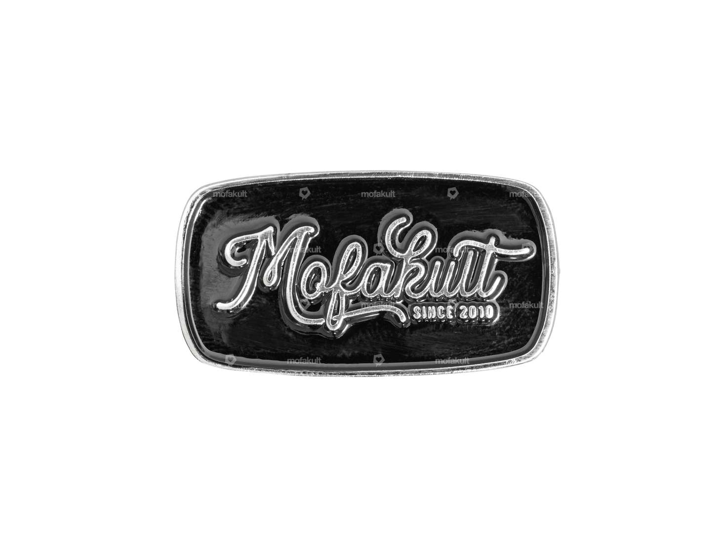 Spilla mk-Merch "mofakult Badge" 30 x 16 mm Carousel Image 1