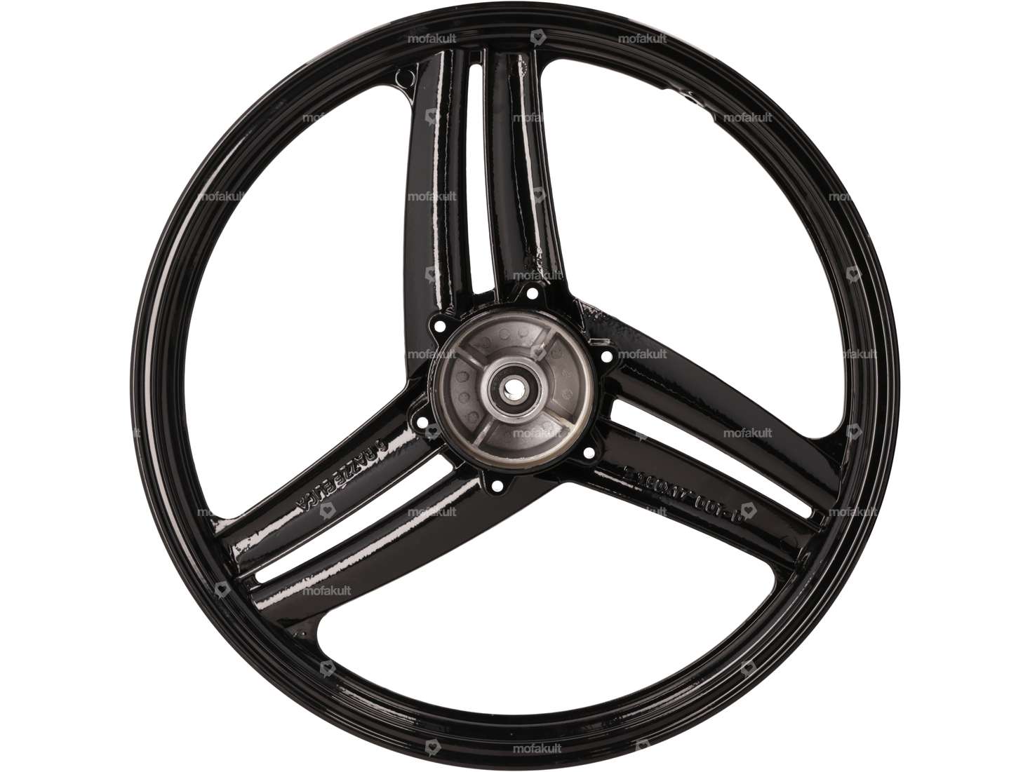 Set di ruote 17" nero fuso (3/6 raggi) | Peugeot 103 Carousel Image 3
