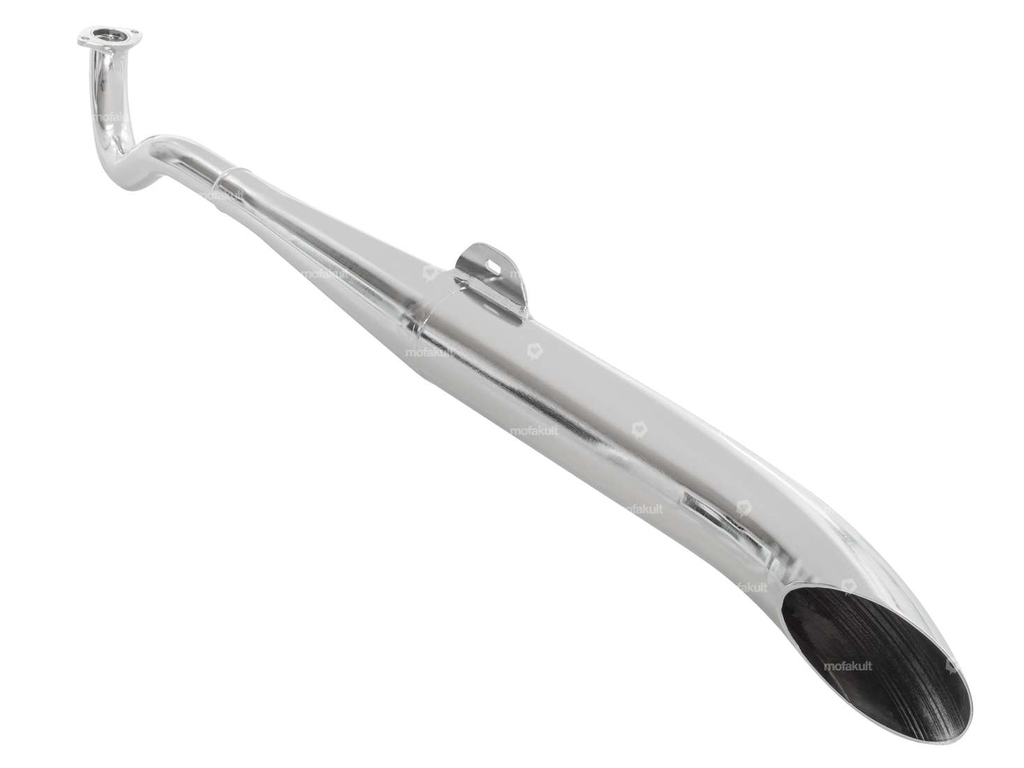 Echappement Sidepipe 28 mm chrome | Puch Maxi S Carousel Image 4