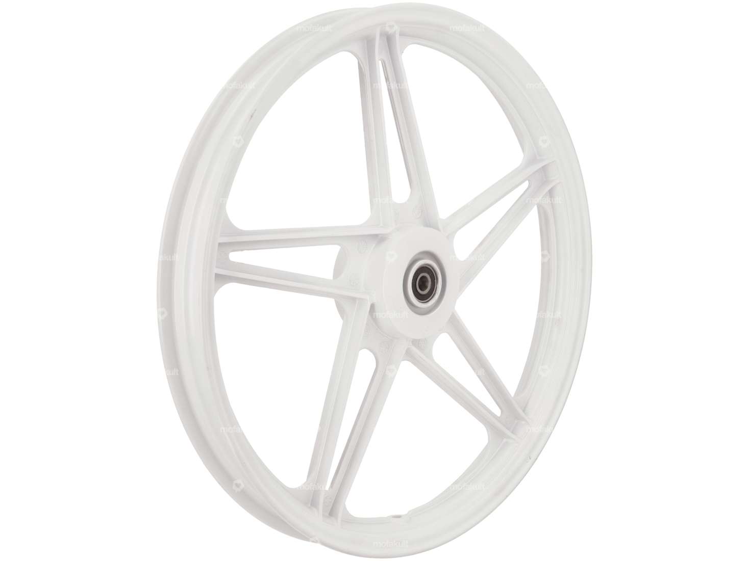 Set di ruote 17" bianco fuso (5 razze) | Peugeot 103 Carousel Image 3