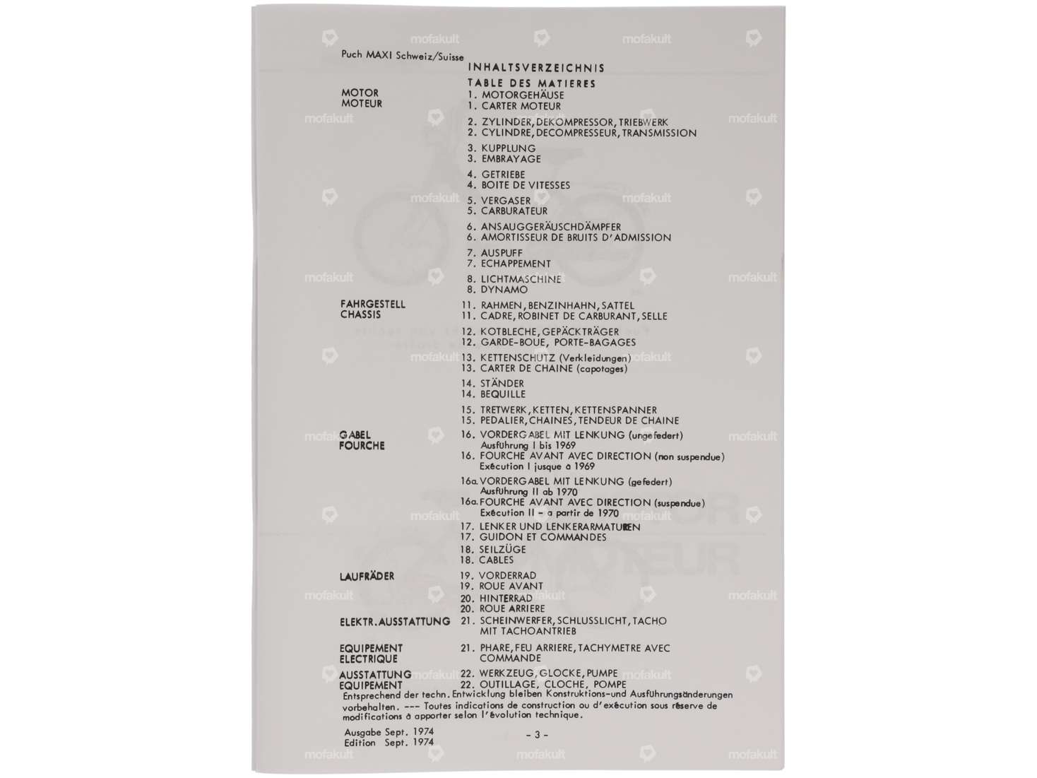 Ersatzteilkatalog | Puch Maxi (CH) Carousel Image 2