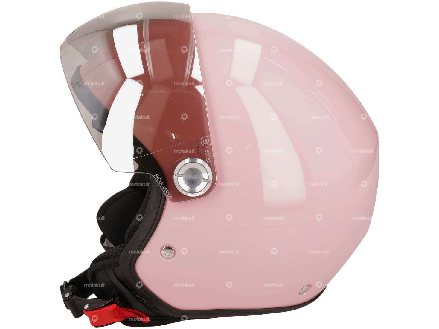 NEXX Jet-Helm «Styler» rosa glanz (XS-M) Carousel Image 2