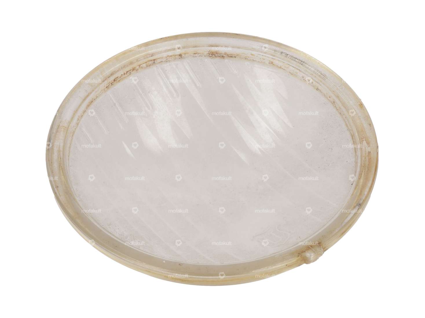 Union lamp glass Ø 78 mm (with discoloration) NOS Carousel Image 2