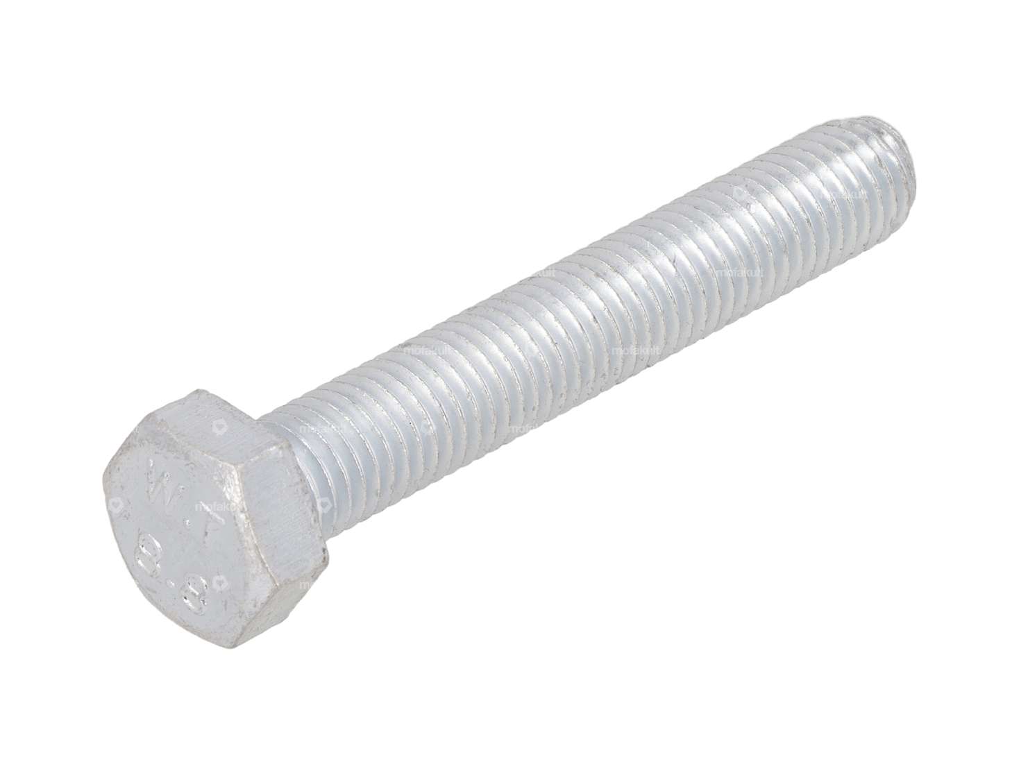 M7x45 hexagon head screw, galvanized Carousel Image 1