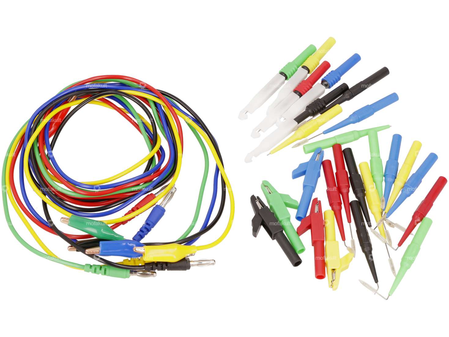 Set de câbles de mesure & pointes de test 30 pcs. Carousel Image 2