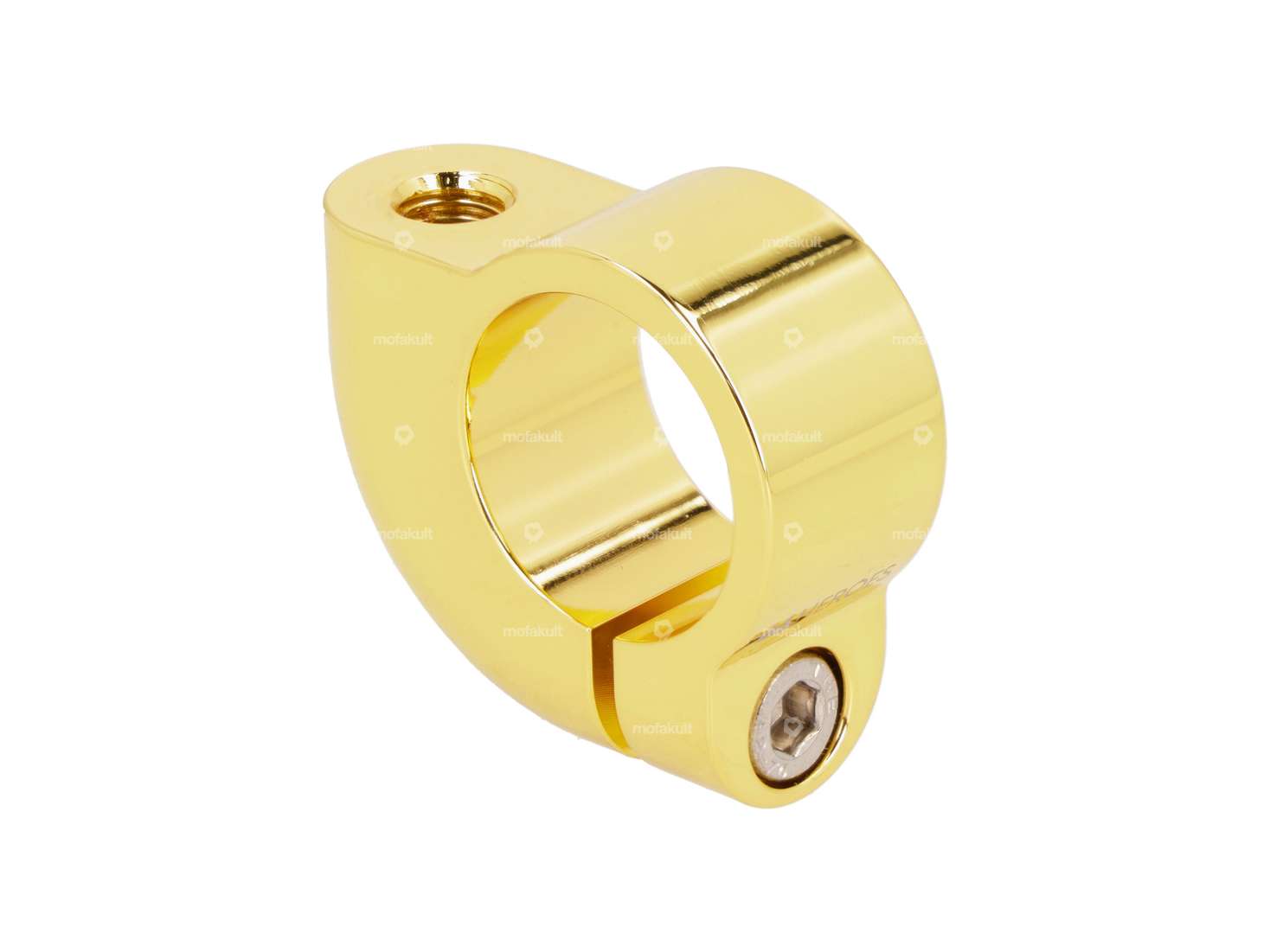 66HEROES Spiegelhalterung M8 gold Carousel Image 1