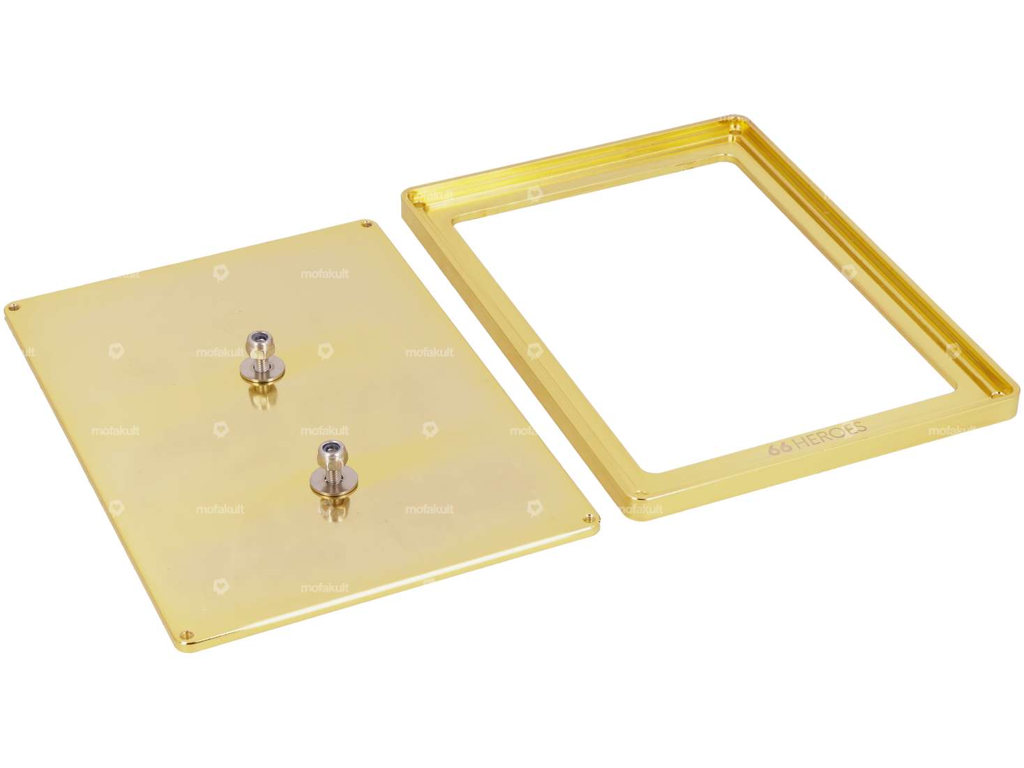 66HEROES Custom gold number frame (CH version) Carousel Image 3