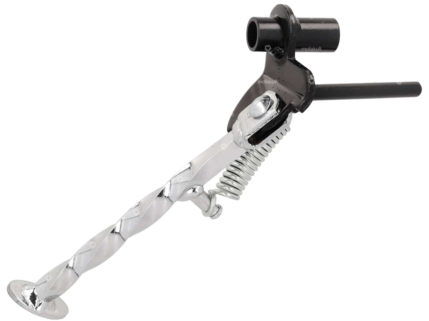 Seitenständer gedreht Chrom / schwarz | Piaggio Ciao Carousel Image 1