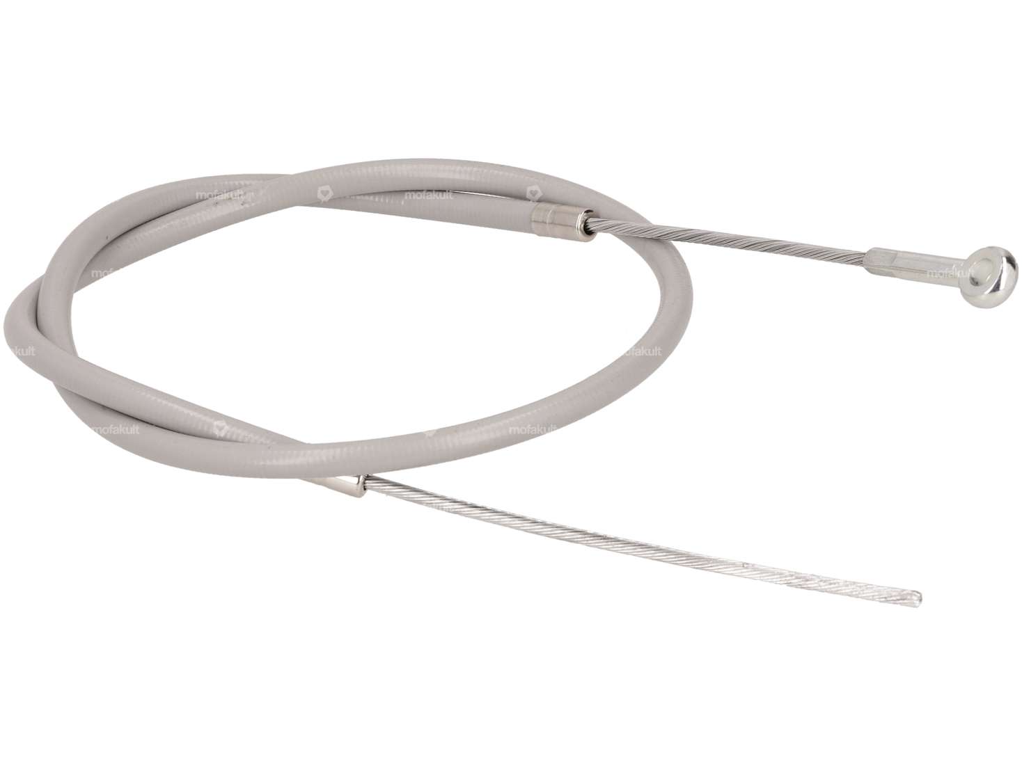 BGM brake cable (with eyelet) rear with cover gray | Vespa PX Carousel Image 2