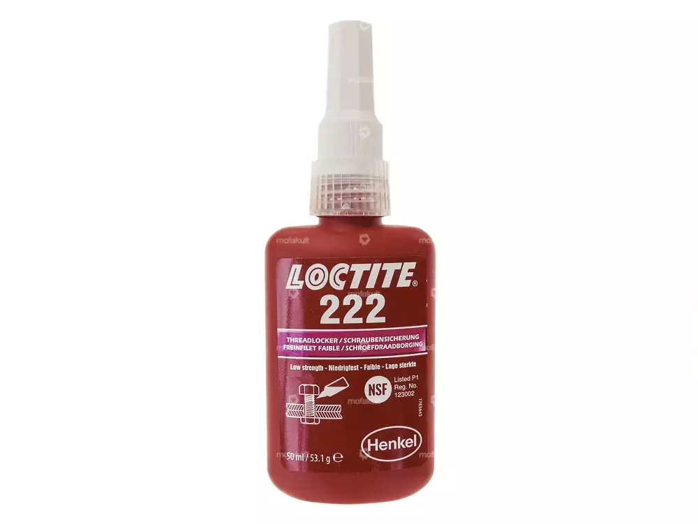 Loctite 222 Schraubensicherung niedrigfest 50 ml | mofakult