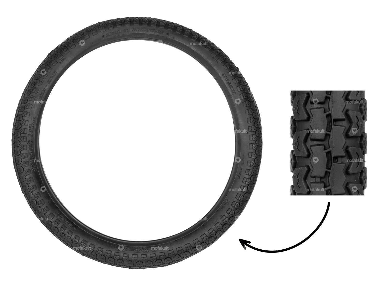 Fortune 2.00 x 17" tires F-874 2.P.R. Allround Carousel Image 1