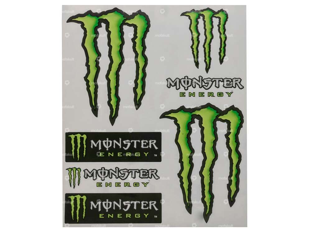 Adesivo "Monster Energy", piccolo Carousel Image 1