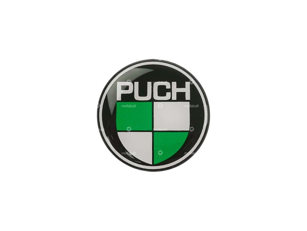 Aufkleber Puch 3D Silikon Ø 34 mm Carousel Image 1