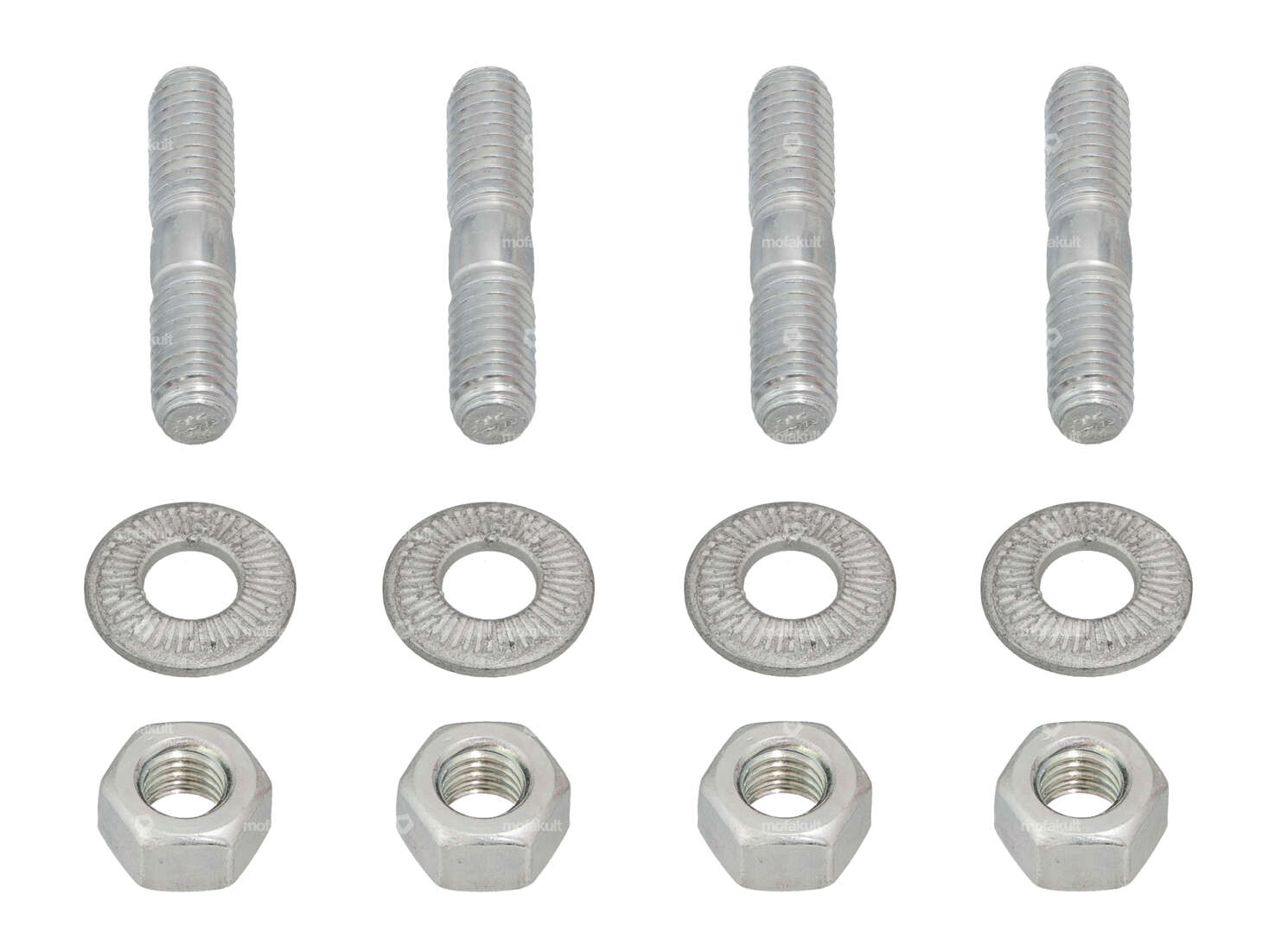 swiing® revival stud bolt set M6x30 (strength 10.9) galvanized Carousel Image 1