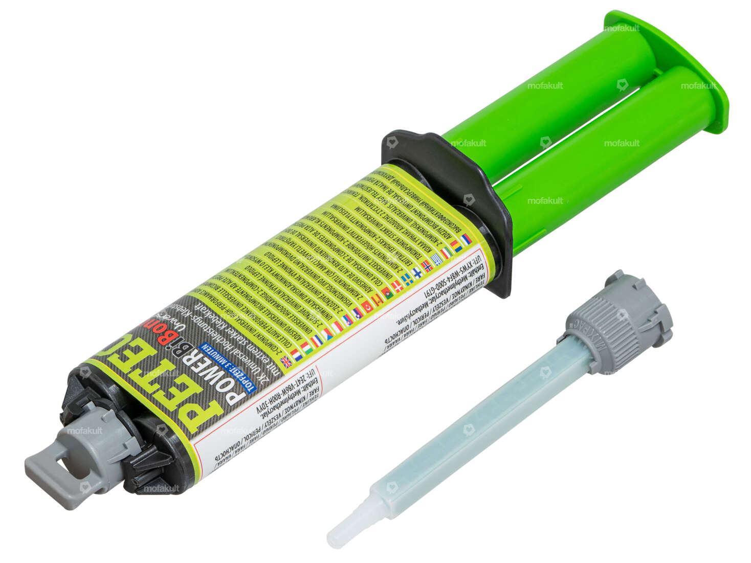 PETEC Power BiBond 2K adesivo per riparazioni 24 ml Carousel Image 1