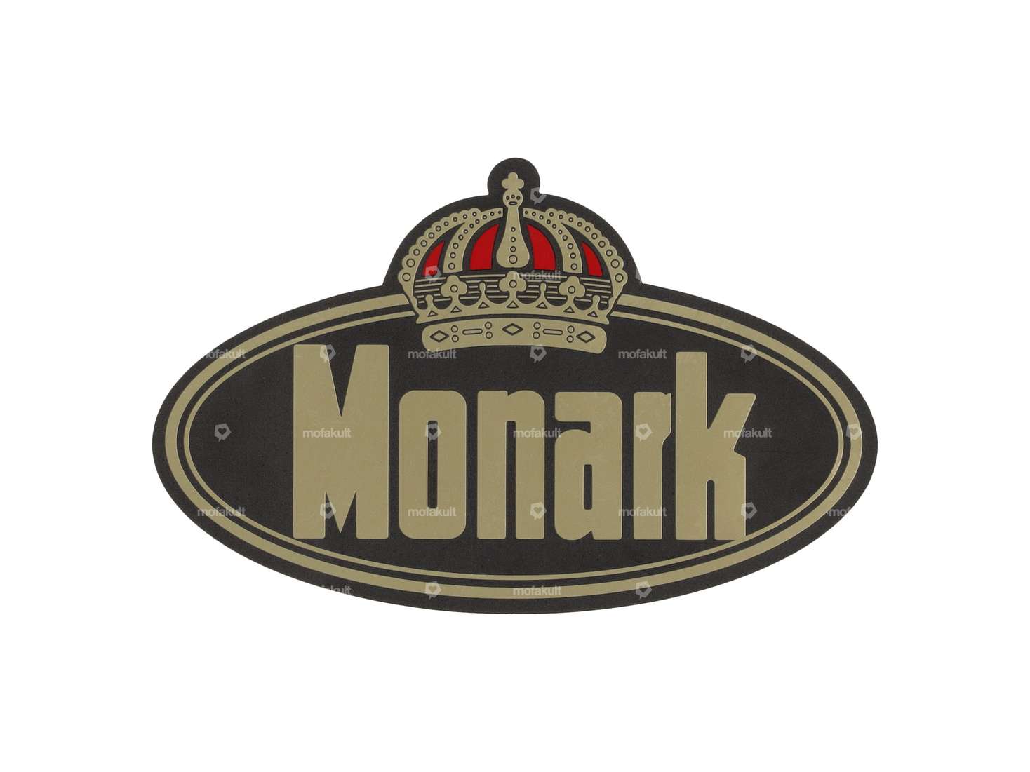 Autocollant « Monark » 72 x 46 mm Carousel Image 1