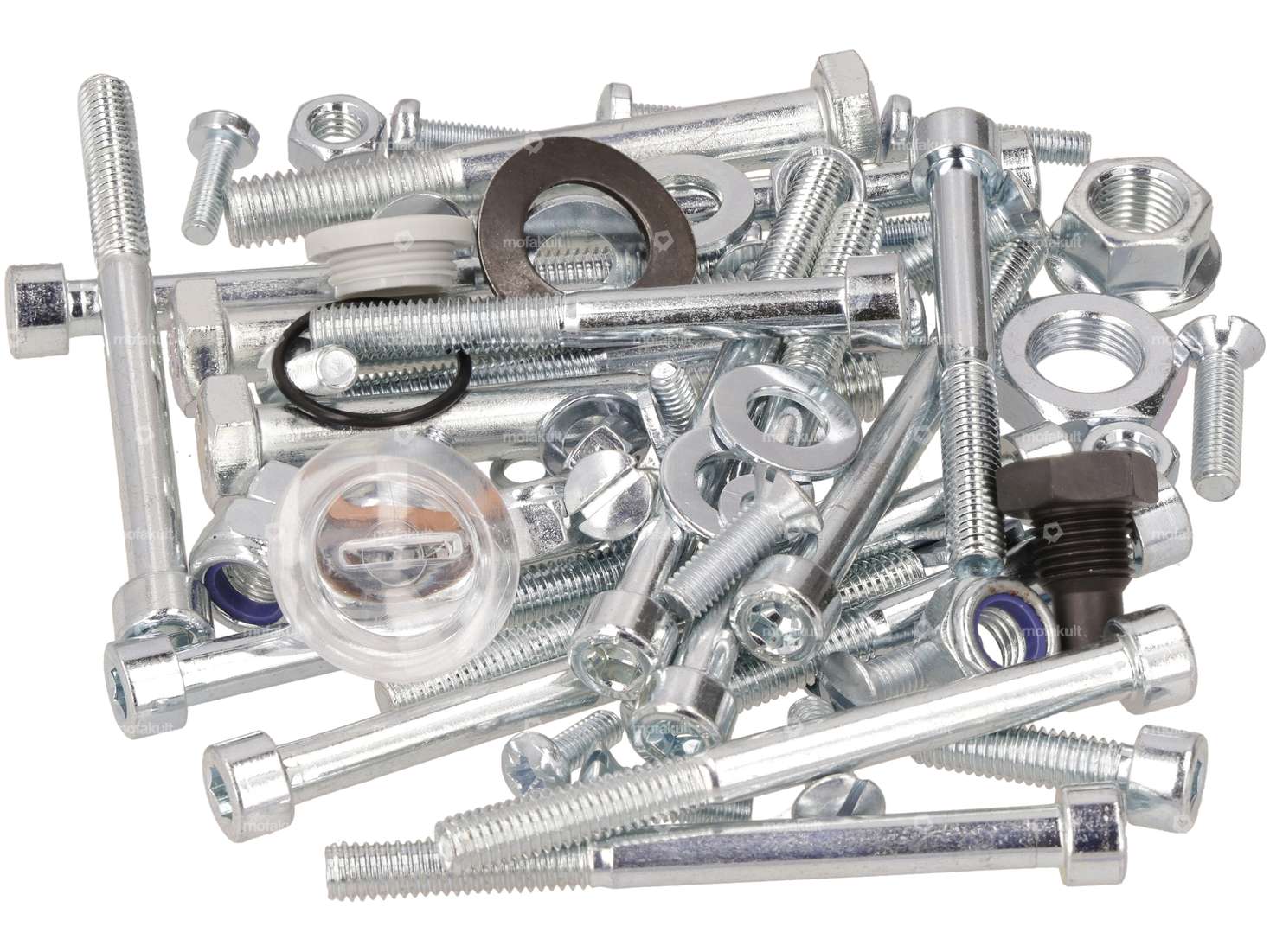 Set di viti swiing® revival motore zincate | Sachs 505/1, 505/2, 505/3, 535 Carousel Image 1