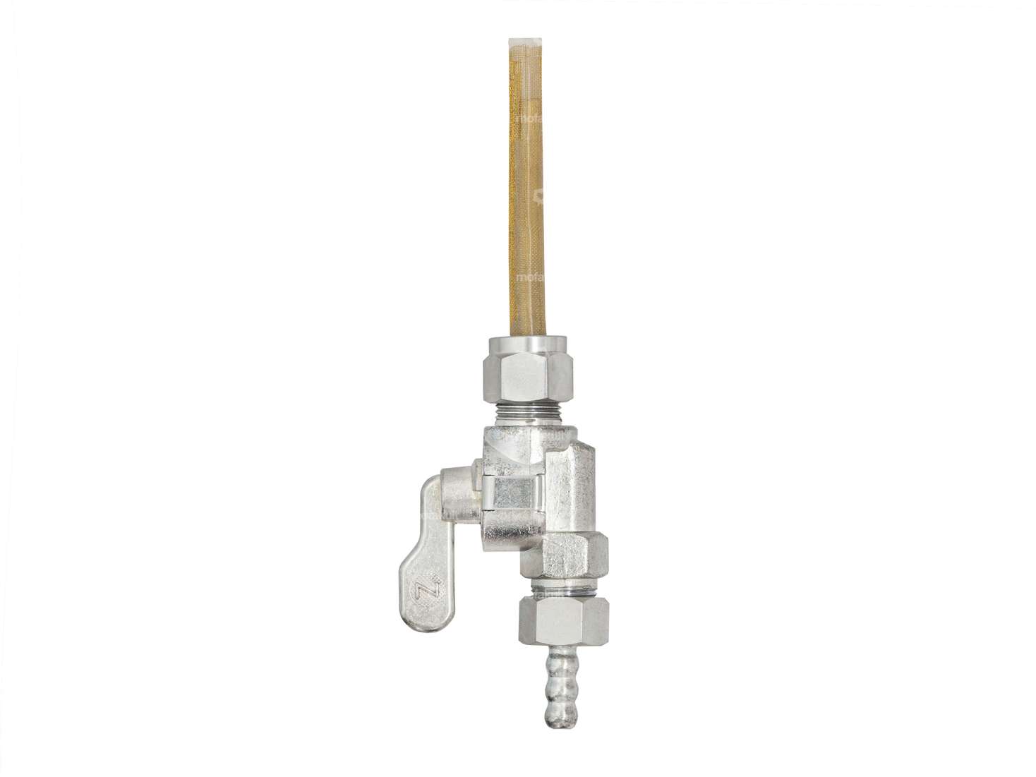 GPO Robinet d'essence vertical M12x1 (avec écrou) sortant par le bas Carousel Image 1