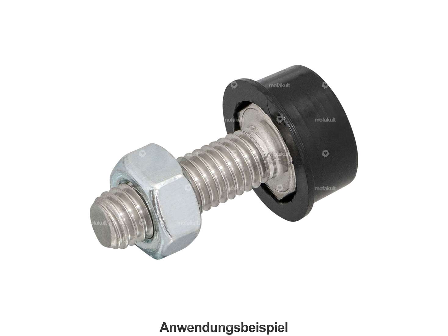 Cache tête à six pans externes M8 noir Carousel Image 4