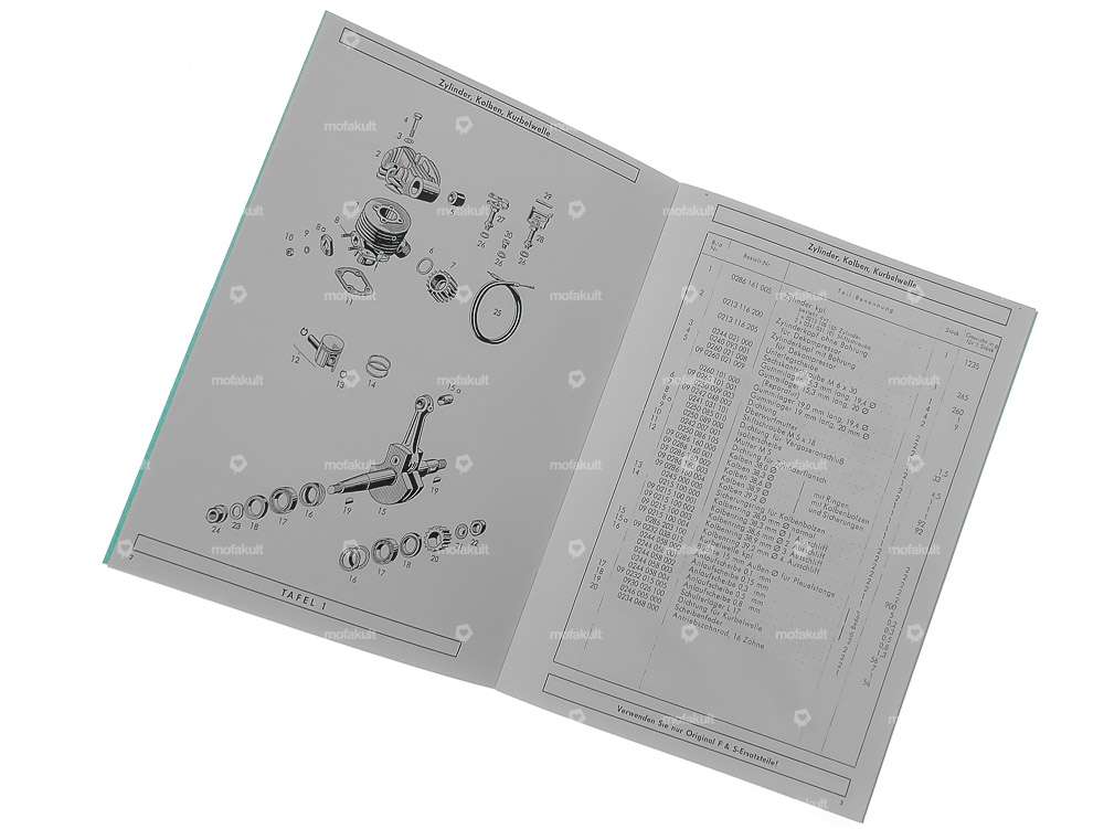 Liste des pièces détachées | Moteur Sachs 50/3 LKH, LH Carousel Image 3
