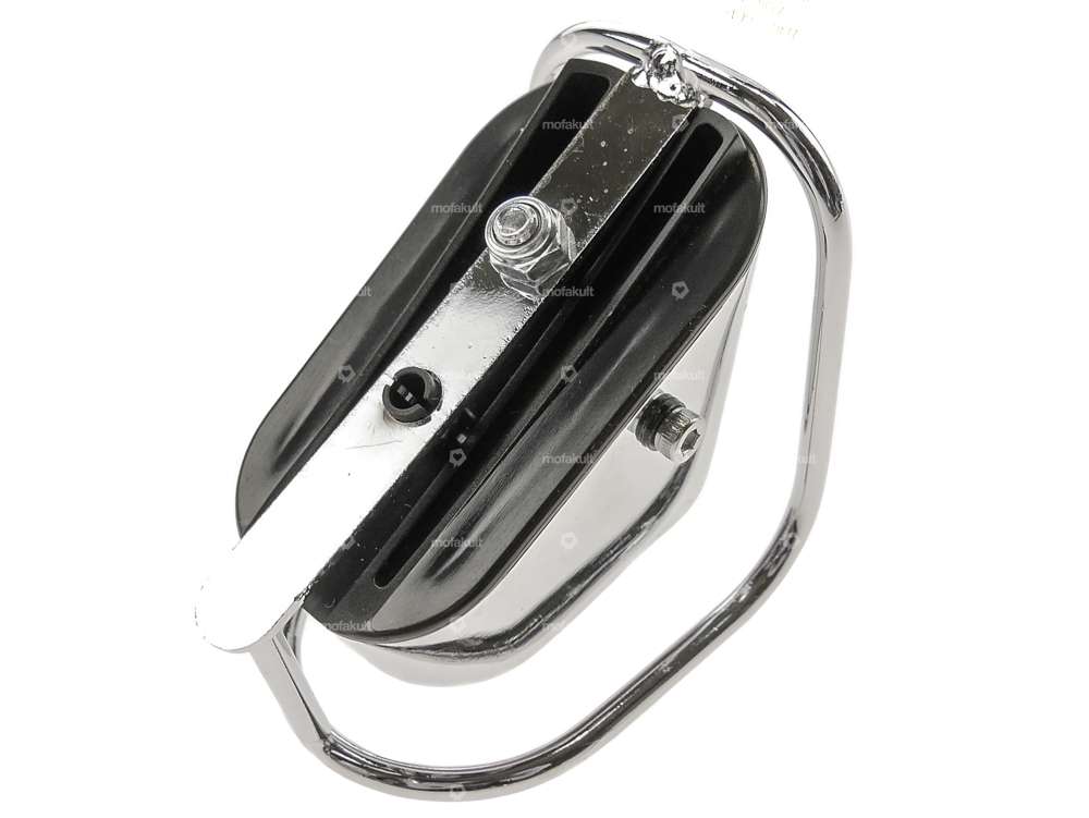 Feu arrière rétro LED ovale avec étrier (pile) Carousel Image 4