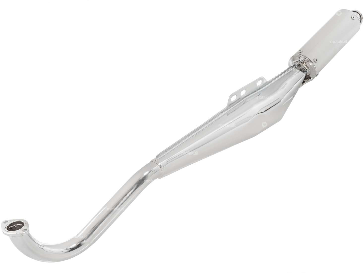 Echappement Bullet 28 mm chrome | Puch Maxi, X30 Carousel Image 1