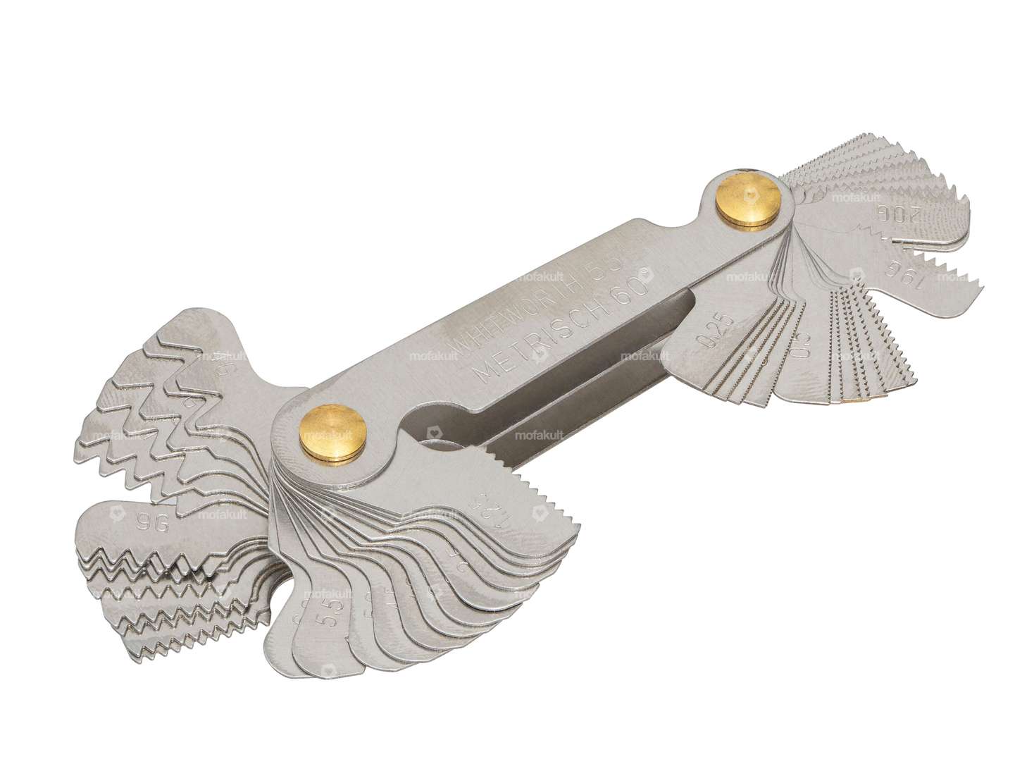 BGS Thread gauge metric / inch (Whitworth) 52 sheets Carousel Image 1