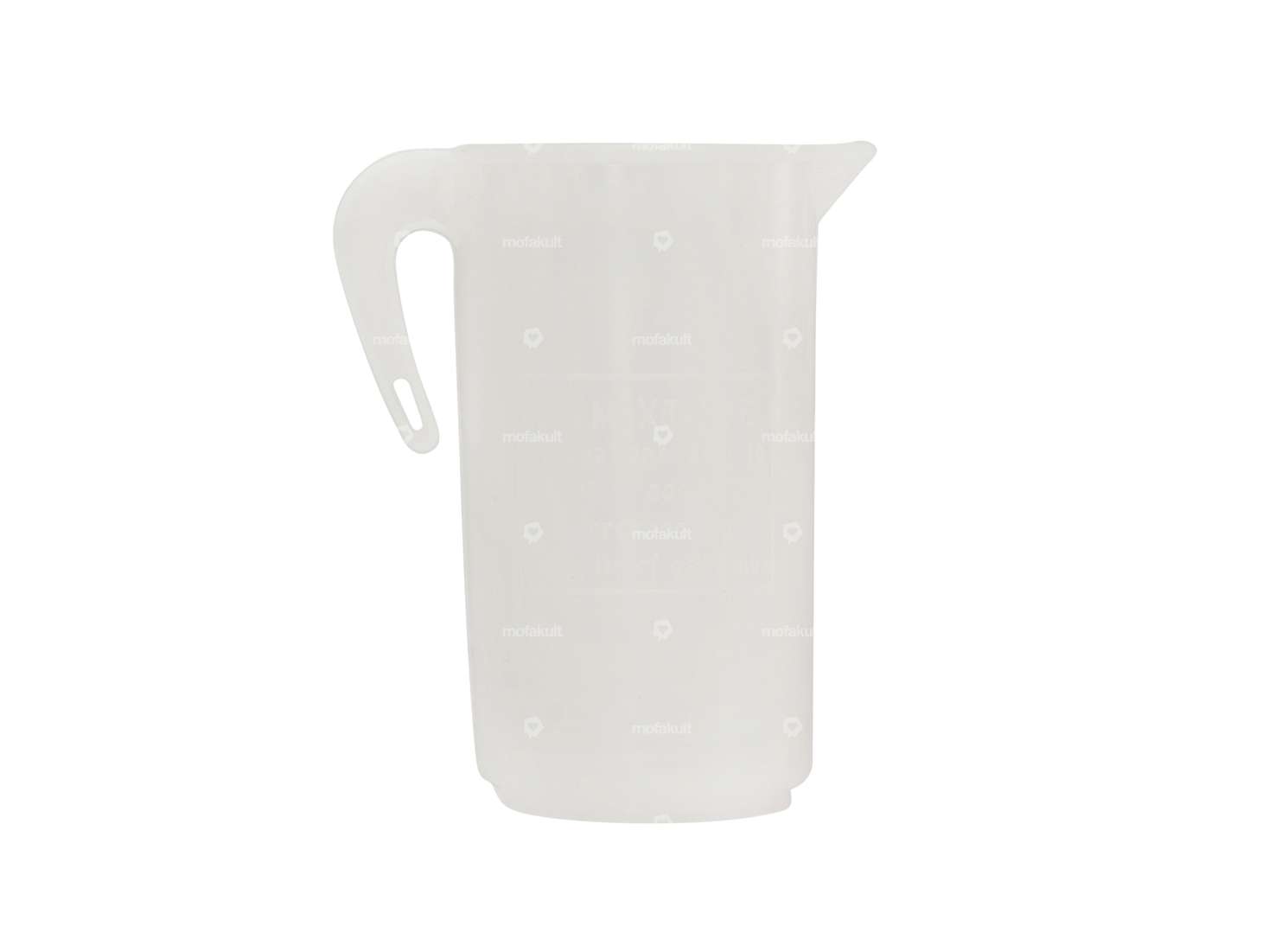 Gobelet gradué 100 ml d'huile avec anse 1:50 Carousel Image 1