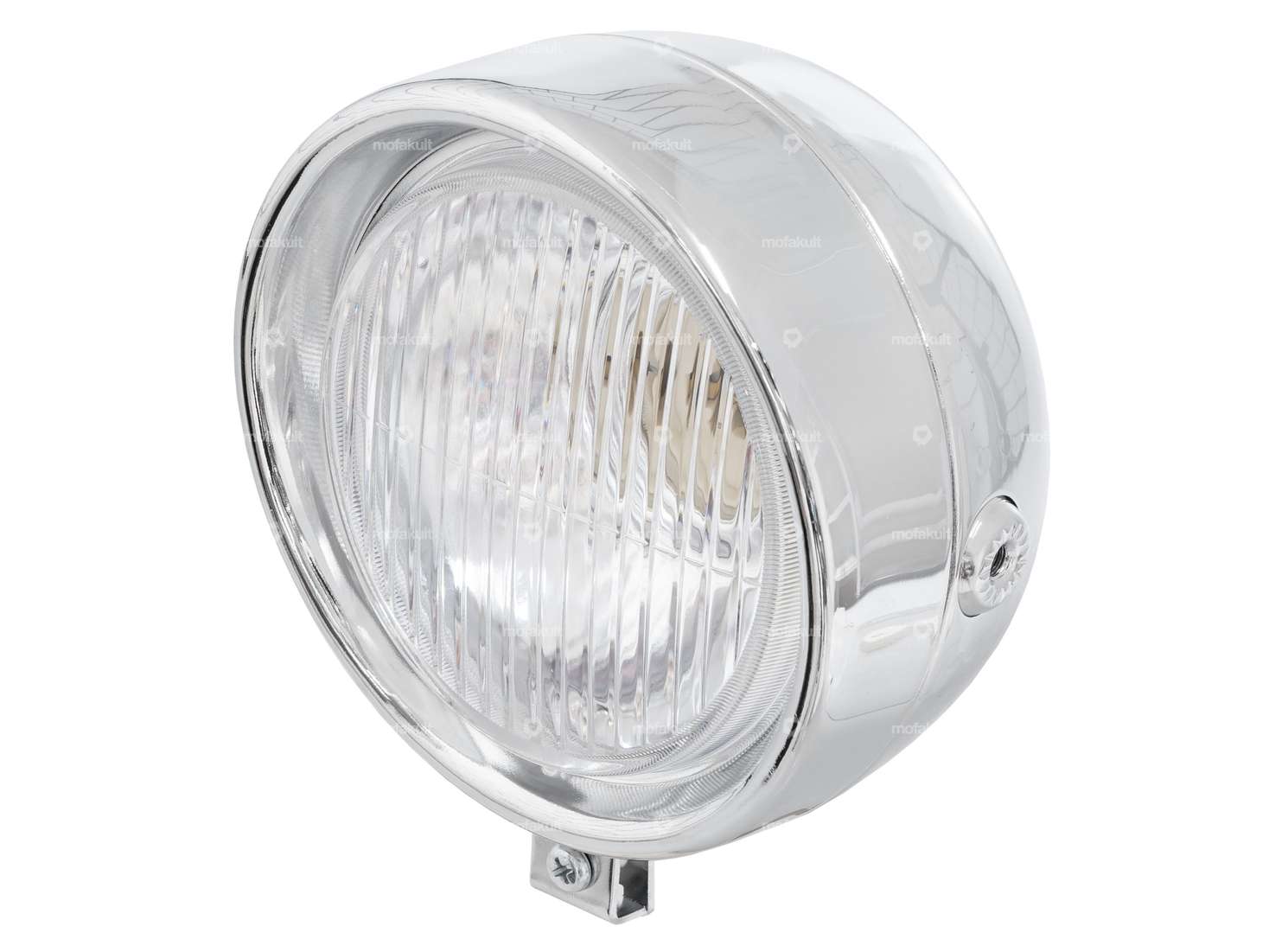 Scheinwerfer rund Chrom (mit Spoiler) Carousel Image 1