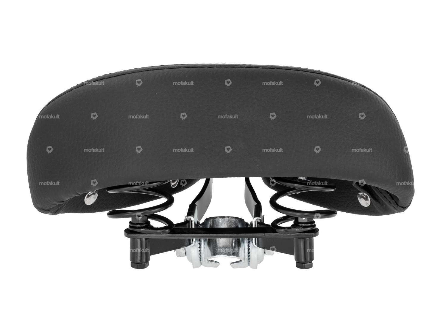 Sattel Buffalo Tonnenfedern schwarz Carousel Image 3