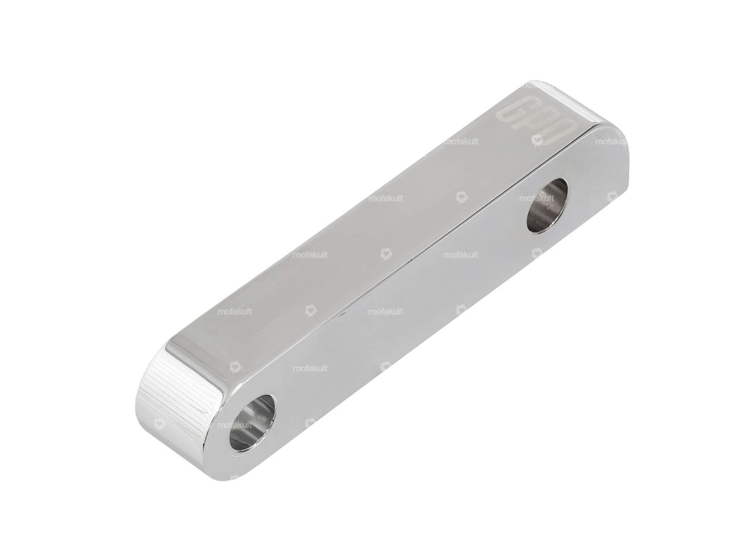 GPO morsetto sella alluminio cromo (CNC) | Puch Maxi Carousel Image 1