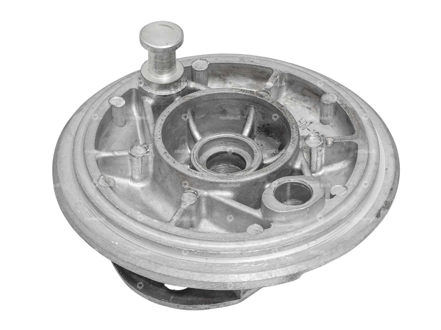 Piastra di ancoraggio del freno posteriore | Puch MV, MS, VS Carousel Image 2