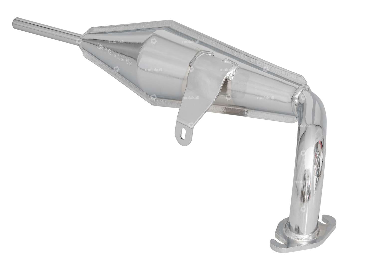 Poire d'échappement chromée | Peugeot 103 SP, MVL Carousel Image 3