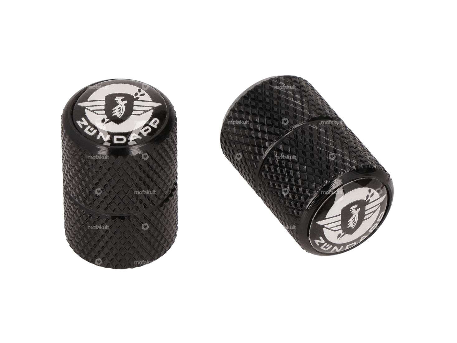 Tappo valvola mk-Merch Zündapp alluminio nero Carousel Image 1