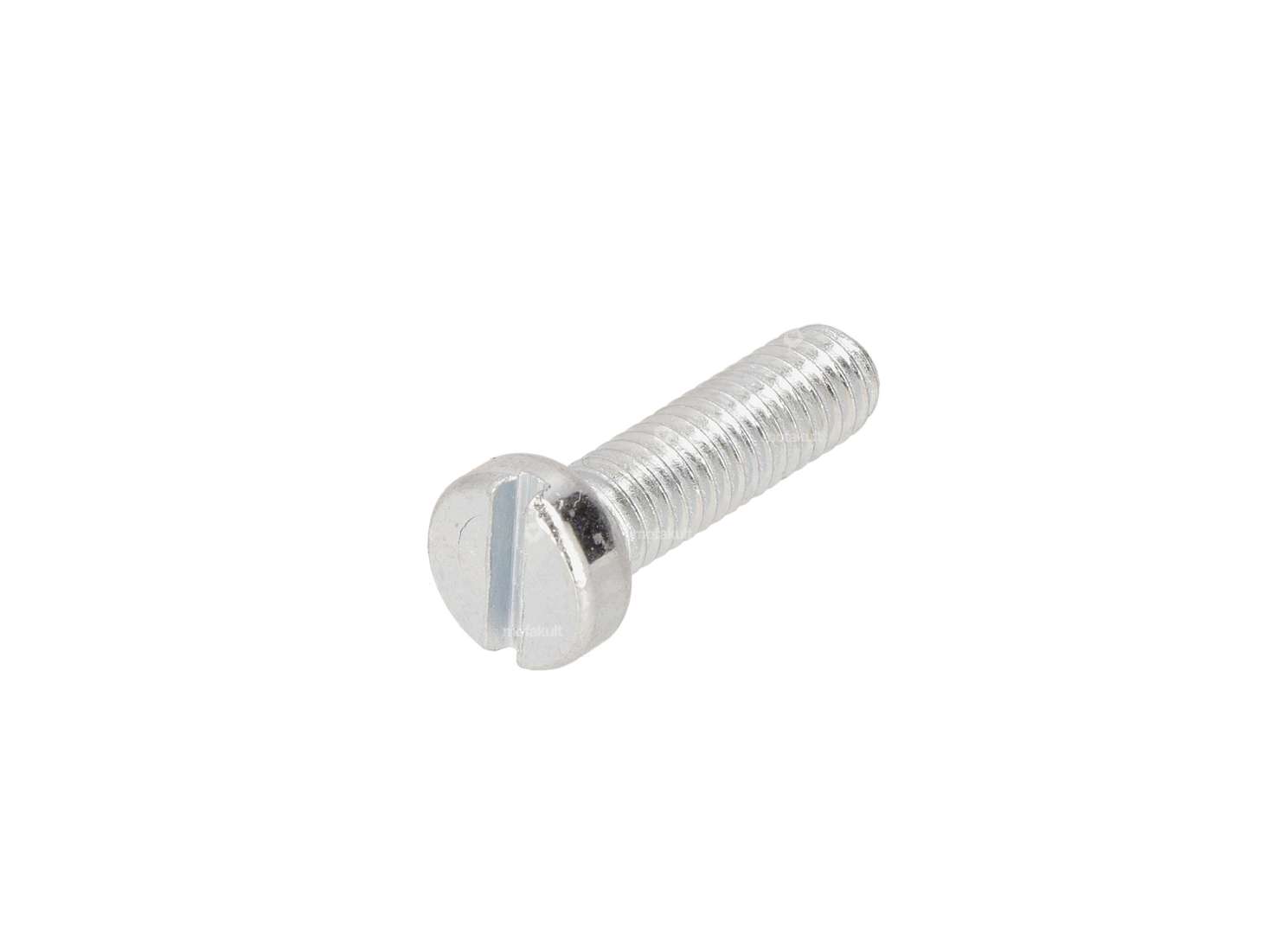 Vis M6x20 tête cylindrique fendue zinguée Carousel Image 1