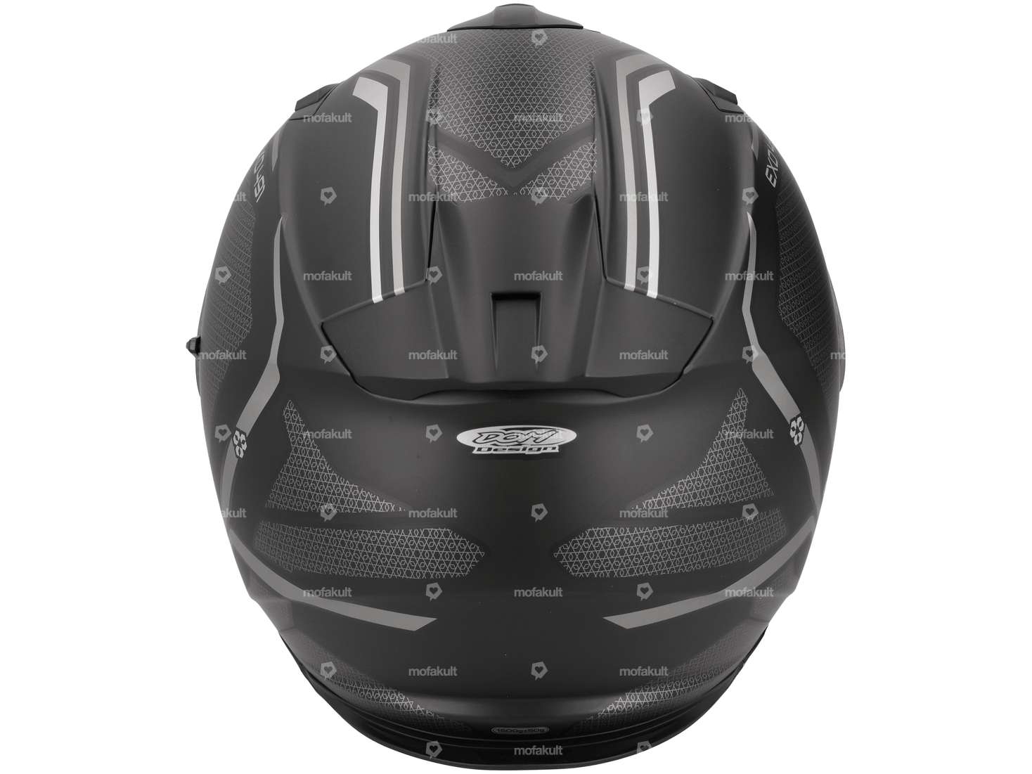 Scorpion Integral-Helm «EXO-491» schwarz-grau matt (S-XL) Carousel Image 3