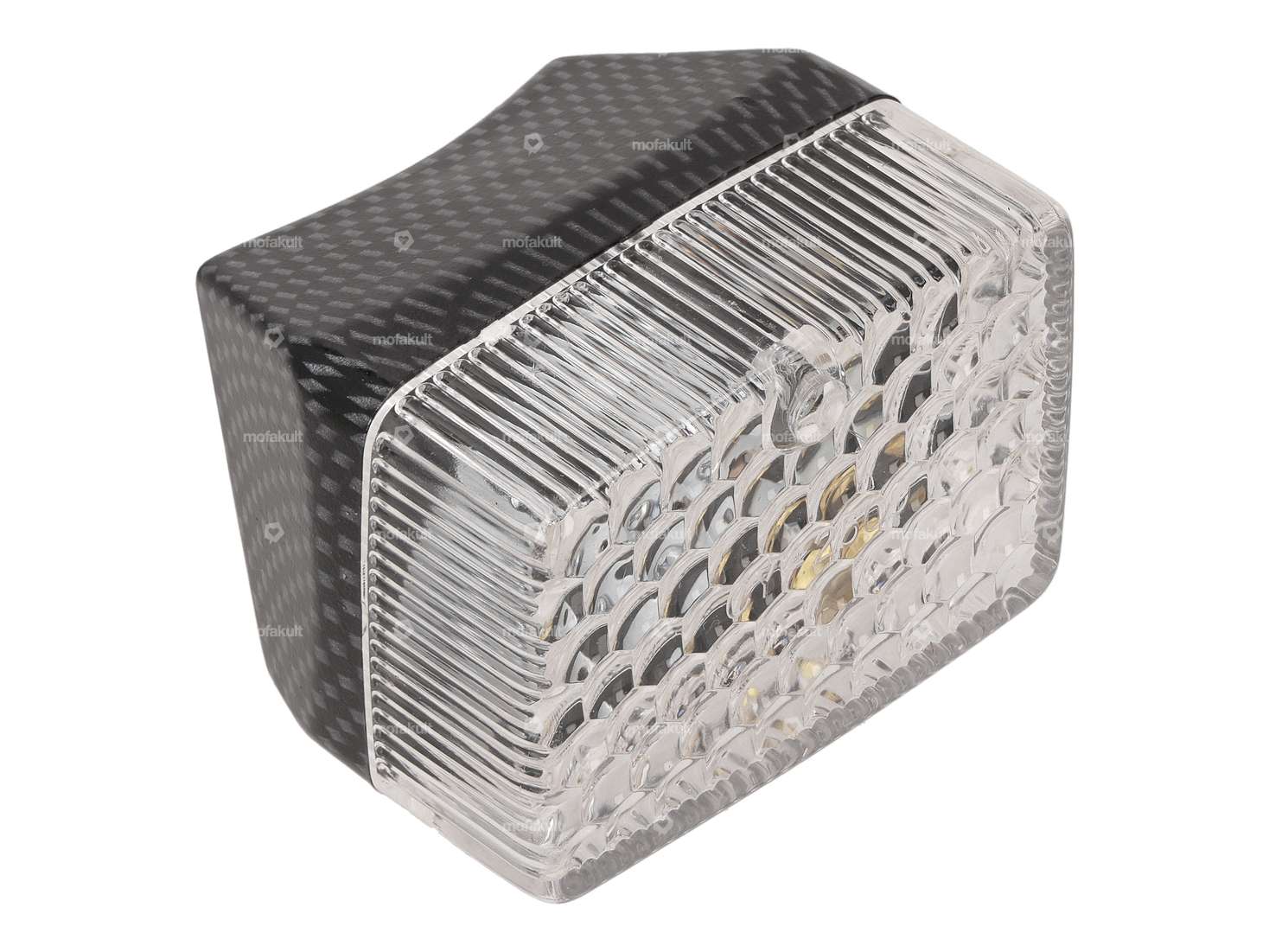 Tun'R Rücklicht carbon - weiss Carousel Image 1