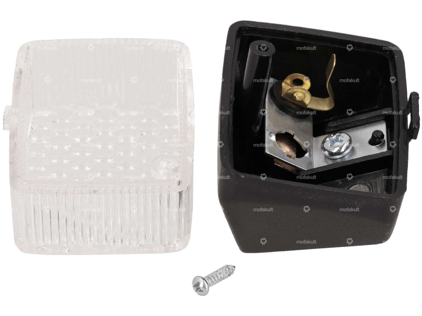 Rear light black - white Carousel Image 3