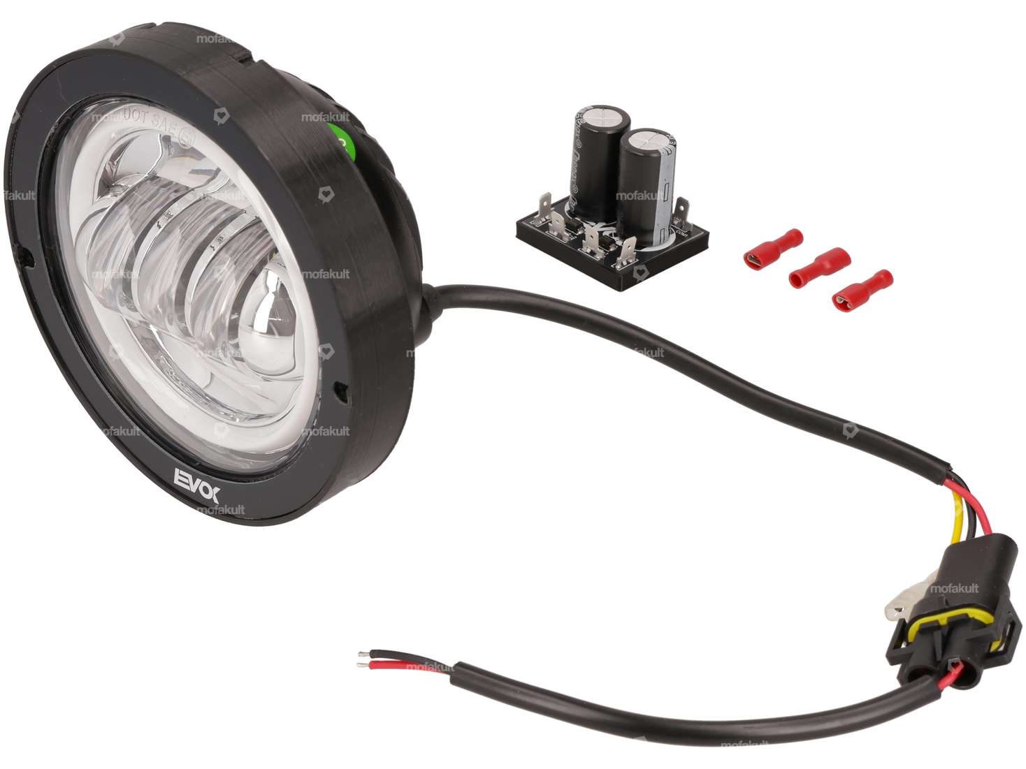 Evok LED headlight insert (with LED ring & reflector) | Piaggio SI Carousel Image 1