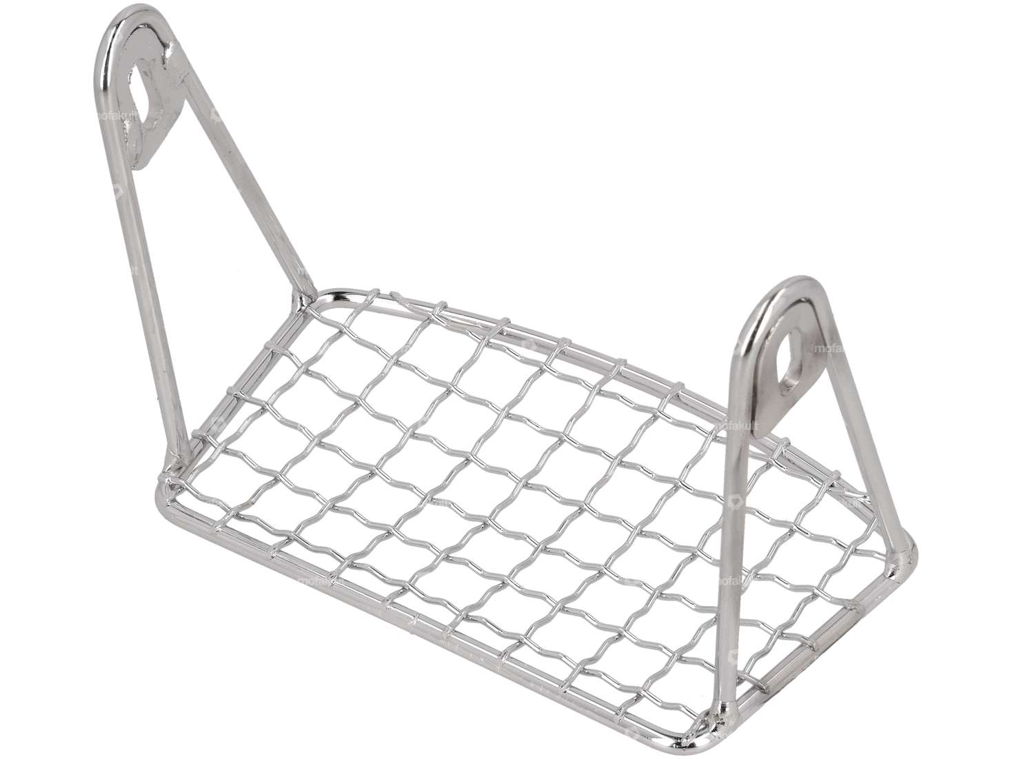 Grille de lampe chromée carrée Carousel Image 2