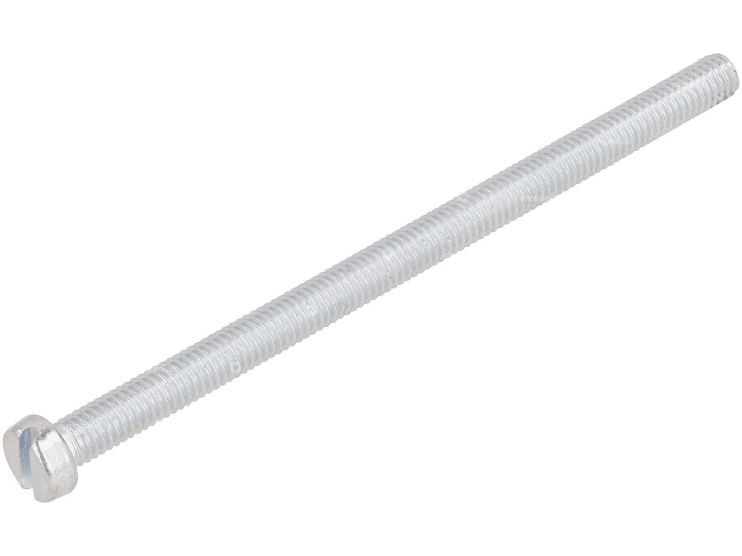 Vis M6x100 tête cylindrique fendue zinguée Carousel Image 1