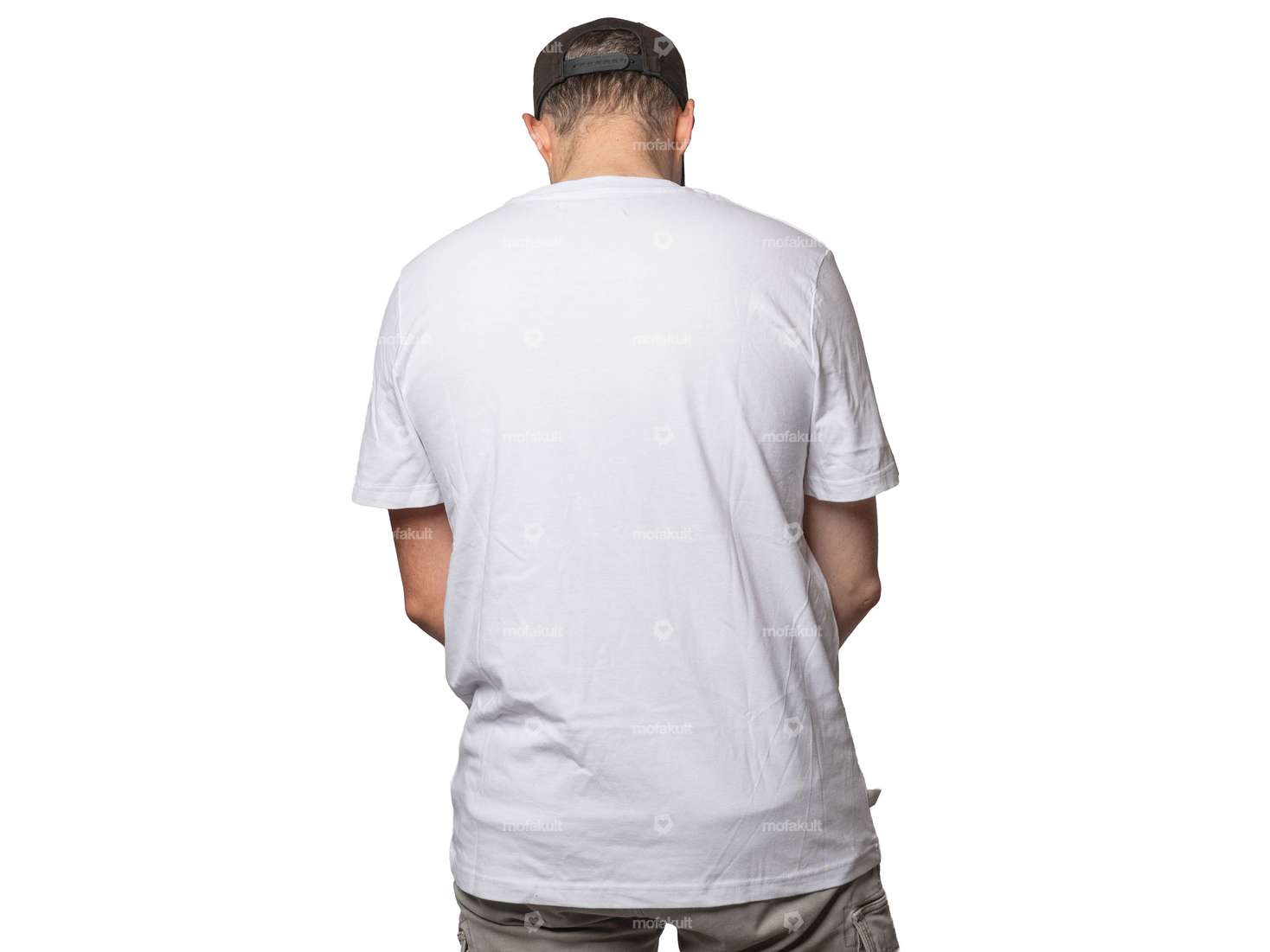 Maglietta mk-Merch "Heart" bianco Carousel Image 3